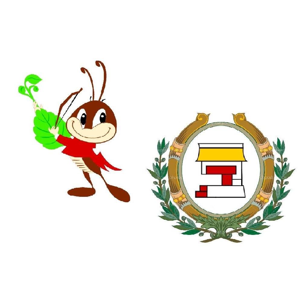 Logotipo Colegio Temachtilkali El Grillito Cantor