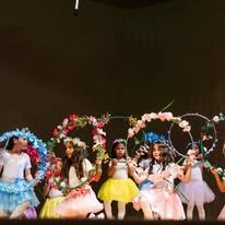Presentación con flores